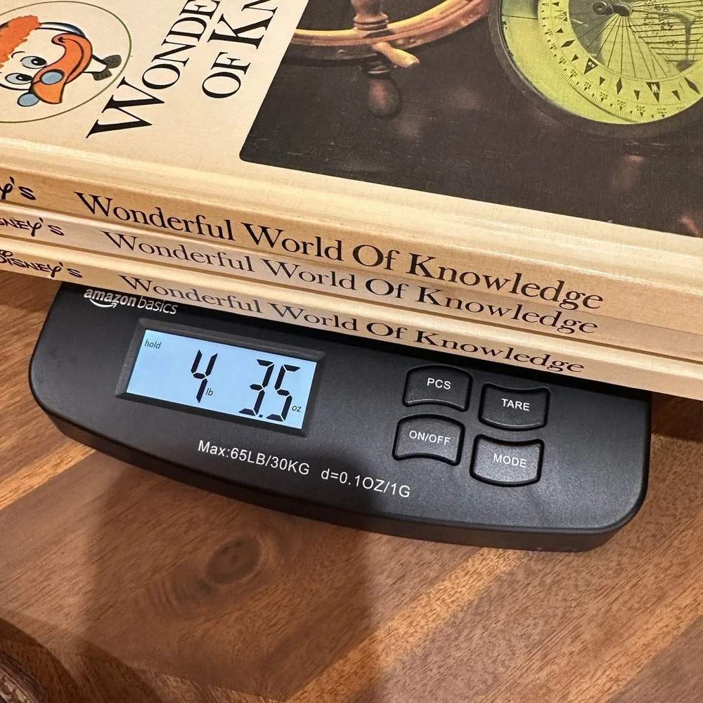 Vtg Disneys Wonderful World of Knowledge Encyclopedia‎ Set 1-3 Childrens Books